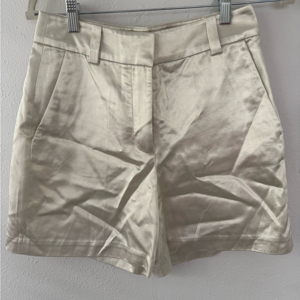 & Other Stories Cream Women's Bermudas